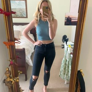 PacSun black jeans. Only worn once. Practically brand new and SUPER cute!!